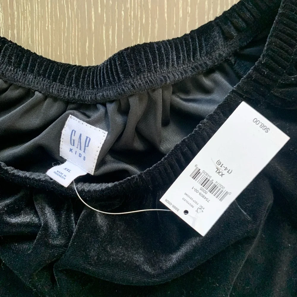Gap Kids velvet jumpsuit